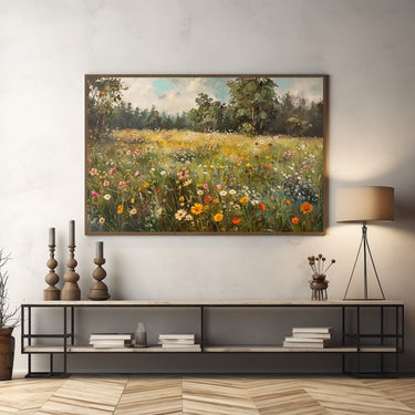 Flower Meadow Painting